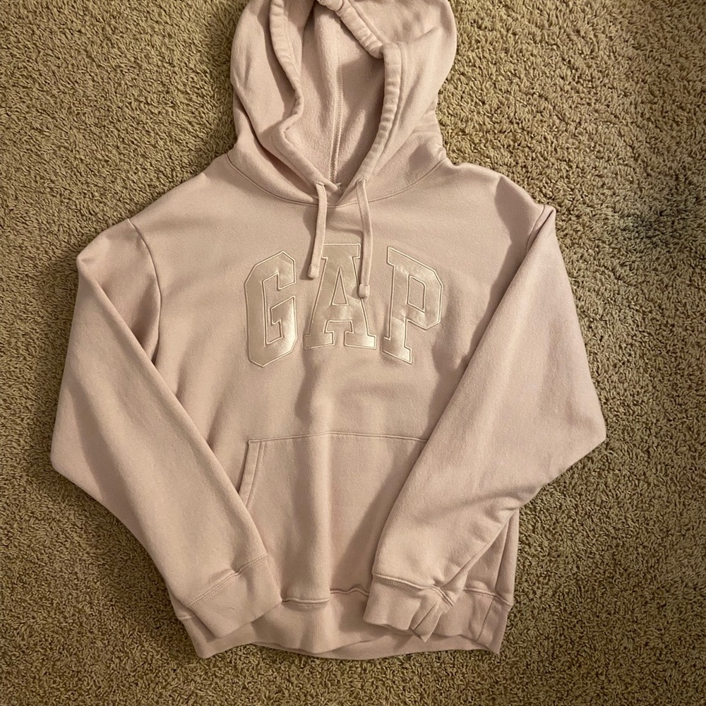 GAP Light Pink Pullover Hoodie